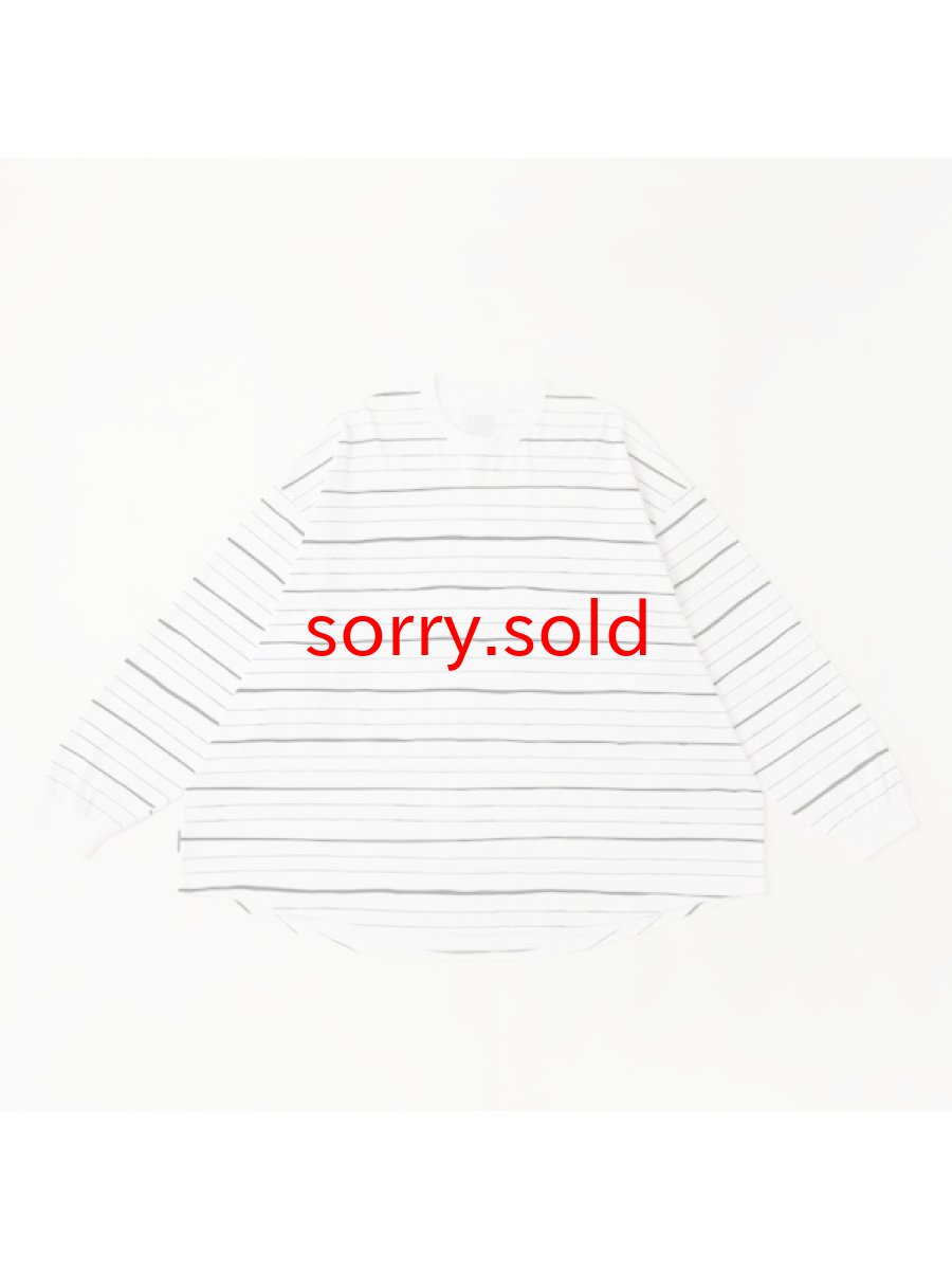 画像1: S.F.C - Stripes For Creative / エスエフシー / SUPER BIG MIX SIDE STRIPES LS TEE  (1)
