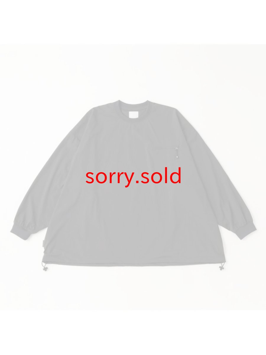 画像1: S.F.C - Stripes For Creative / エスエフシー / TECH POCKET NYLON LS TEE　 (1)