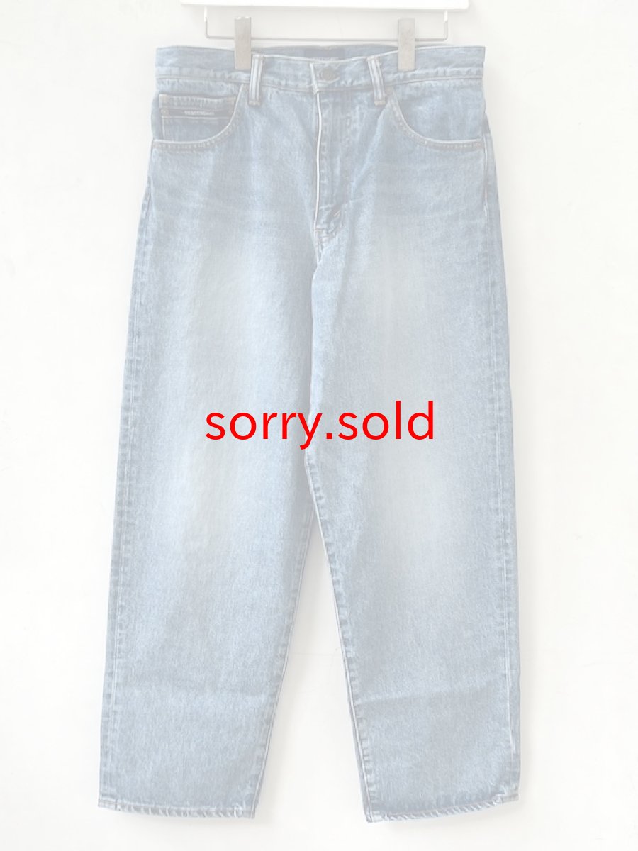 画像1: DESCENDANT / ディセンダント / 1995 DENIM TROUSERS BUGGY HARD WASH (1)
