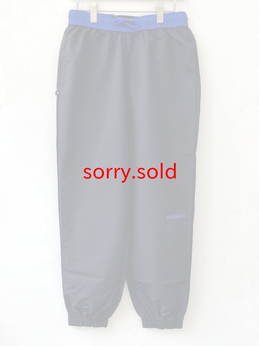 画像1: DESCENDANT / ディセンダント / WHARF NYLON TROUSERS (1)