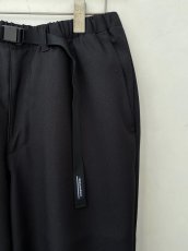 画像3: DESCENDANT / ディセンダント / CLASP WEBBING TROUSERS (3)