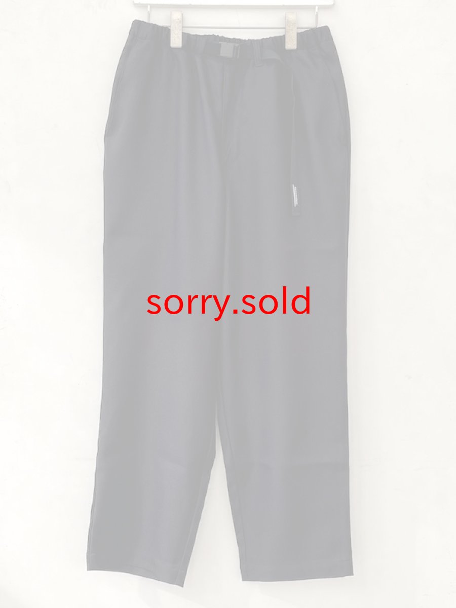 画像1: DESCENDANT / ディセンダント / CLASP WEBBING TROUSERS (1)
