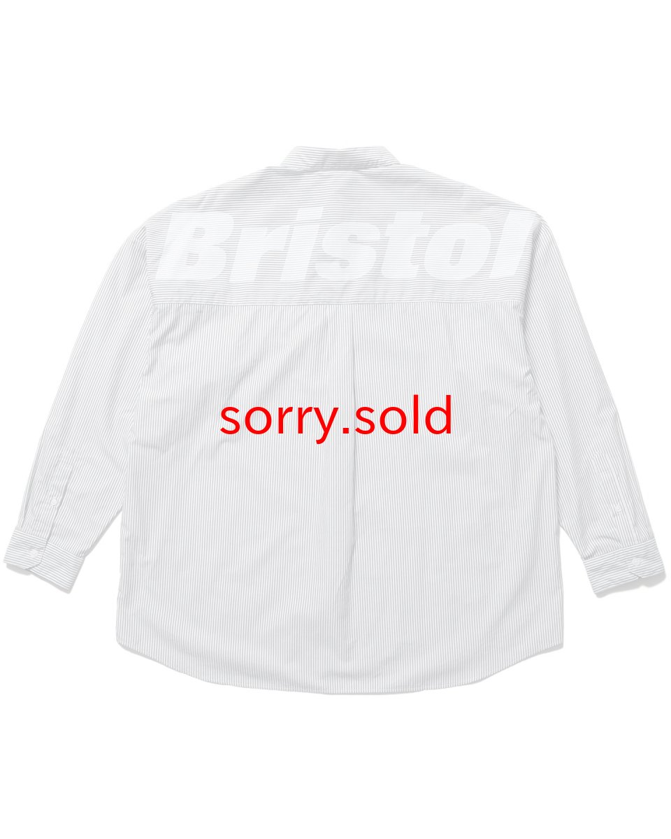 画像1: F．C．REAL BRISTOL / BIG LOGO L/S BAGGY SHIRT (1)