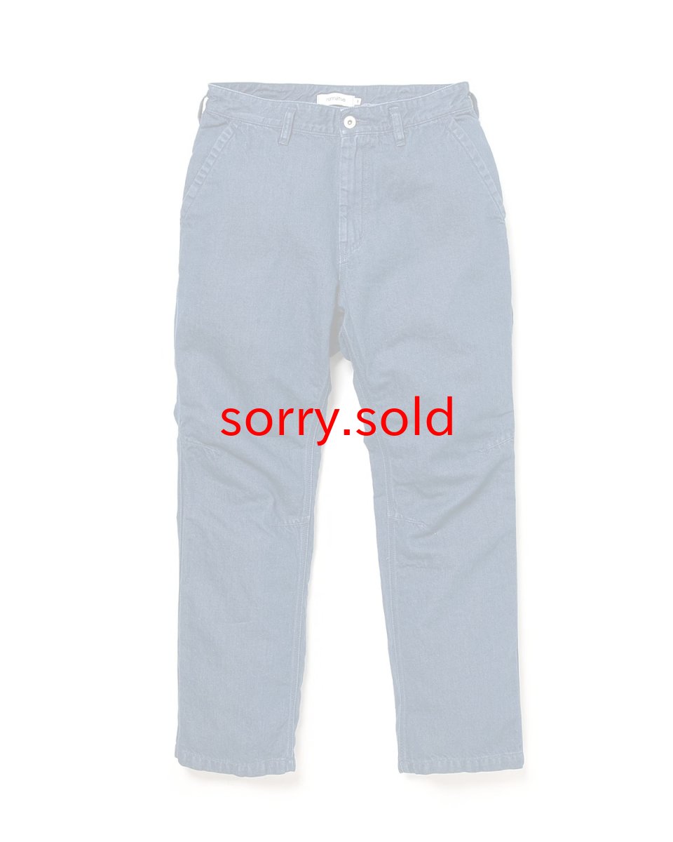 画像1: nonnative / ノンネイティブ / FARMER TROUSERS C/Li 9.5oz DENIM (1)