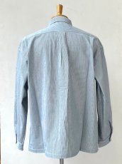 画像3: DESCENDANT / ディセンダント / MINE HICKORY STRIPE LS SHIRT (3)