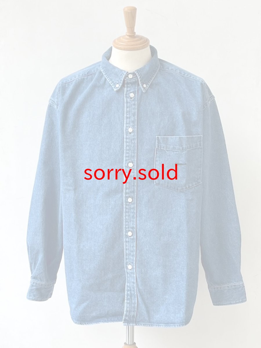 画像1: DESCENDANT / ディセンダント / ALLMAN DENIM LS SHIRT (1)