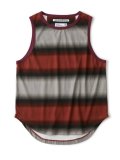 White Mountaineering / ホワイトマウンテニアリング / GRADIENT STRIPE SLEEVELESS T-SHIRT