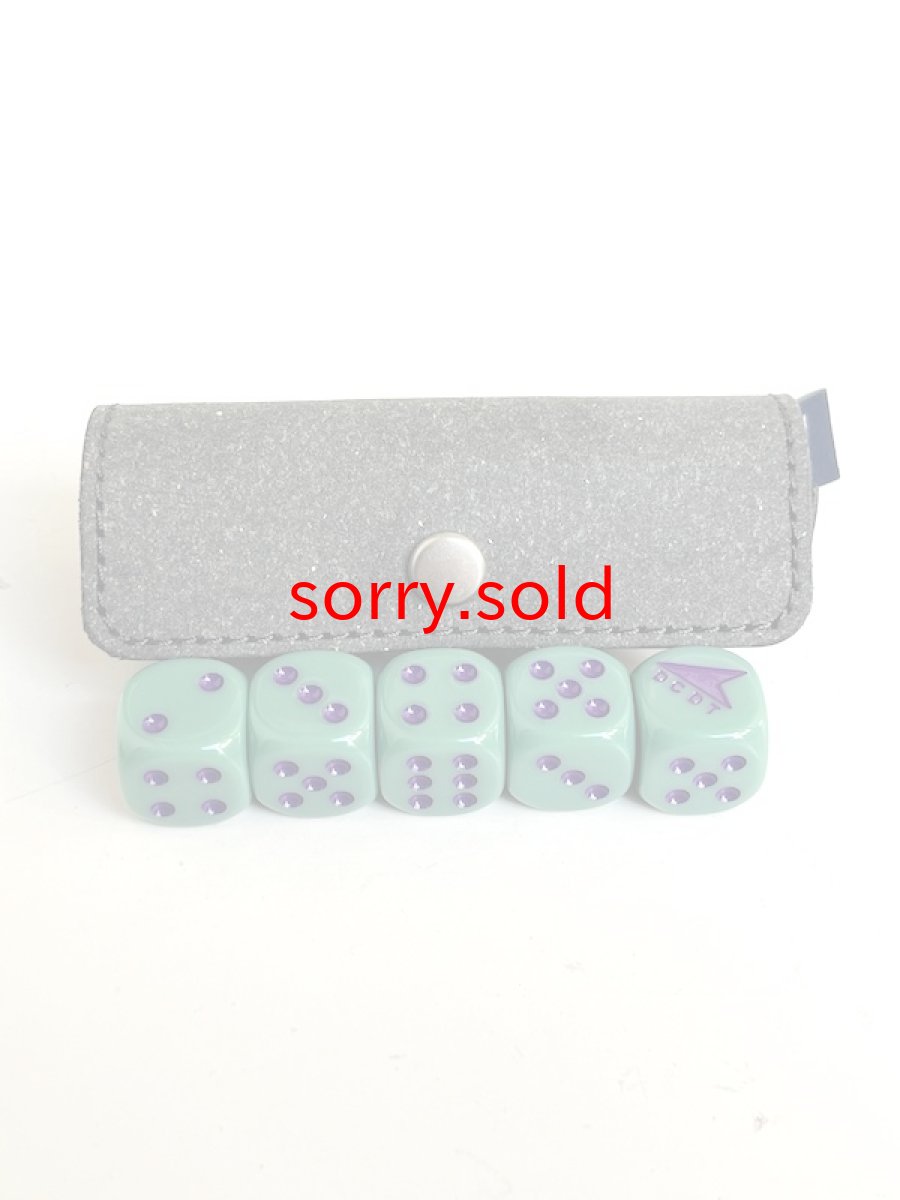 画像1: DESCENDANT / ディセンダント / REPDIGIT 16mm DICE SET (1)