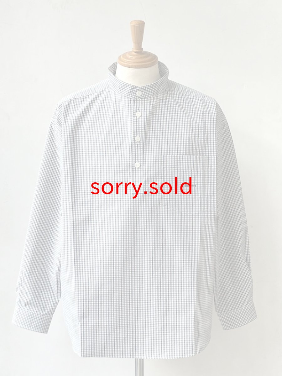 画像1: DESCENDANT / ディセンダント / TETTY PULLOVER TEXTILE LS SHIRT (1)