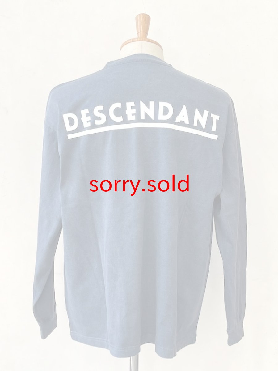 画像1: DESCENDANT / ディセンダント / OTL ORGANIC COTTON LS PIGMENT DYE (1)