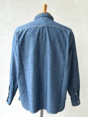 画像3: DESCENDANT / ディセンダント / NORMAN CHAMBRAY LS SHIRT (3)