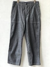 画像1: DESCENDANT / ディセンダント / BAKER CHAMBRAY TROUSERS (1)
