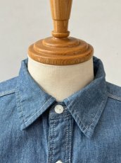 画像4: DESCENDANT / ディセンダント / NORMAN CHAMBRAY LS SHIRT (4)