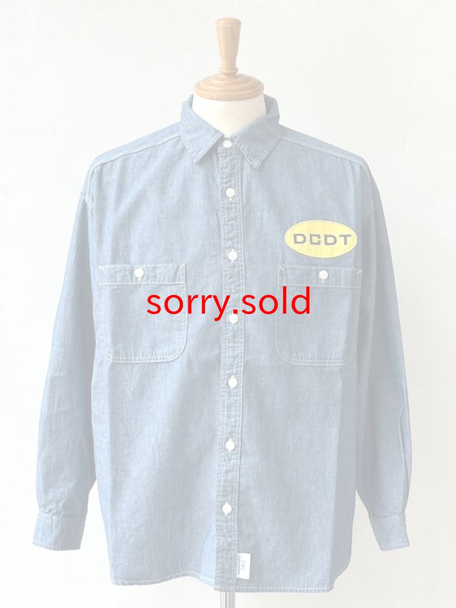 画像1: DESCENDANT / ディセンダント / NORMAN CHAMBRAY LS SHIRT (1)
