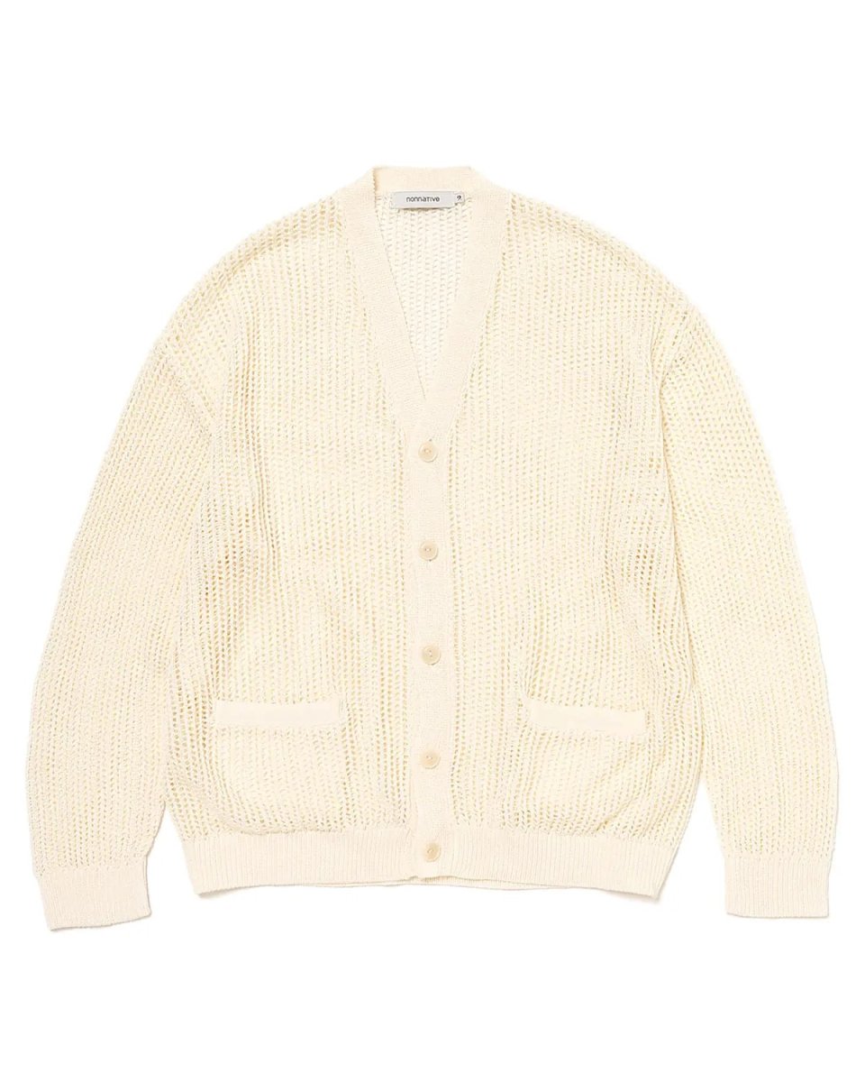 画像1: SALE nonnative / ノンネイティブ / MARINER CARDIGAN C/P/R/L MESH (1)