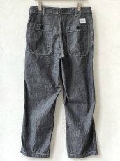 画像2: DESCENDANT / ディセンダント / BAKER CHAMBRAY TROUSERS (2)