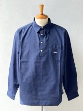 画像1: DESCENDANT / ディセンダント / VOIL PULLOVER LS STRIPE SHIRT (1)
