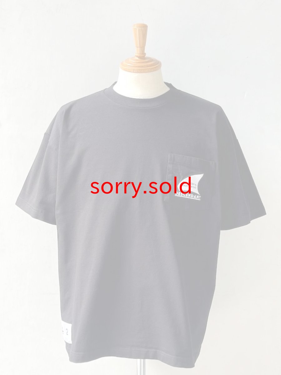 画像1: DESCENDANT / ディセンダント / GENNAKER ORGANIC COTTON CROP SS (1)