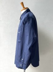 画像2: DESCENDANT / ディセンダント / VOIL PULLOVER LS STRIPE SHIRT (2)