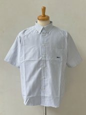 画像1: DESCENDANT / ディセンダント / KENNEDY'S OXFORD SS STRIPE SHIRT (1)