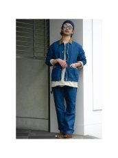画像2: nonnative / ノンネイティブ /  FARMER JACKET C/Li 9.5oz DENIM  (2)