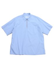 画像1: SALE SOPHNET. / ソフネット / ORGANIC COTTON HALF ZIP S/S SHIRT (1)