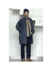 画像2: SALE nonnative / ノンネイティブ / TROOPER COAT COTTON TYPEWRITER SULFUR DYE WITH GORE-TEX WINDSTOPPER® (2)