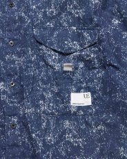 画像8: SALE uniform experiment / INDIGO PRINT S/S FISHING SHIRT (8)
