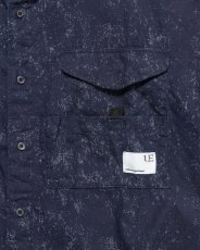 画像3: SALE uniform experiment / INDIGO PRINT S/S FISHING SHIRT (3)