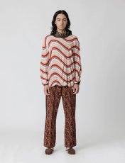 画像4: SALE Sasquatchfabrix. / サスクワァッチファブリックス / L/S T-SHIRT “PSYCHEDELIC BORDER” (4)