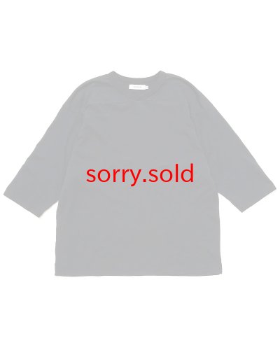 画像1: nonnative / ノンネイティブ / COACH Q/S V-NECK TEE COTTON JERSEY OVERDYED