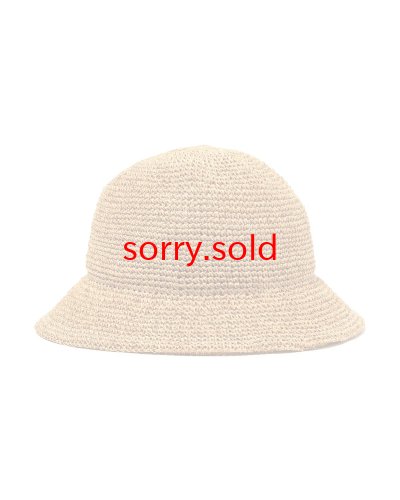画像1: nonnative / ノンネイティブ / FARMER HAT PAPER BRAID