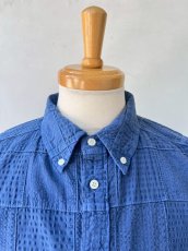 画像4: DESCENDANT / ディセンダント / DISTRIBUTION PATCHWORK SS SHIRT PIGMENT DYE (4)