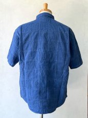 画像3: DESCENDANT / ディセンダント / DISTRIBUTION PATCHWORK SS SHIRT PIGMENT DYE (3)