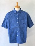 DESCENDANT / ディセンダント / DISTRIBUTION PATCHWORK SS SHIRT PIGMENT DYE
