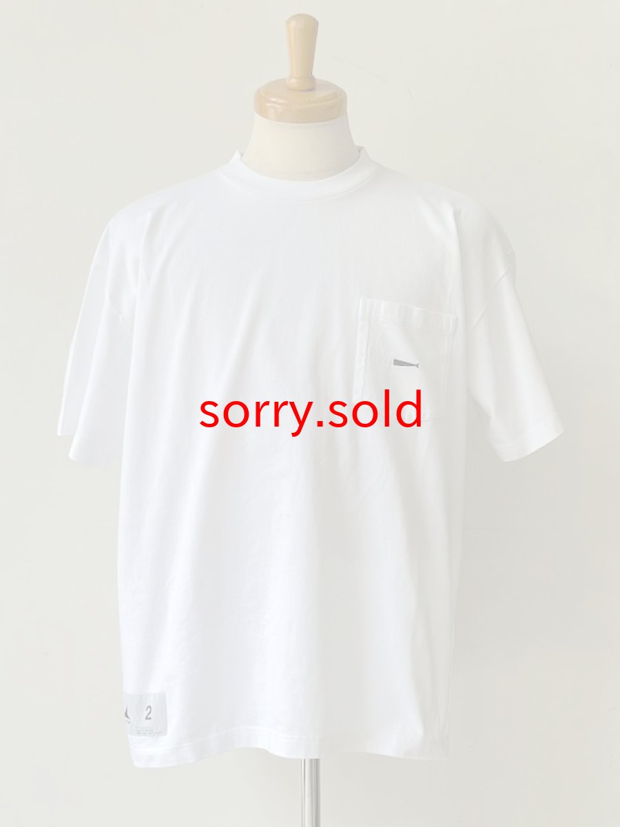 画像1: DESCENDANT / ディセンダント / CACHALOT ORGANIC COTTON CROP SS (1)