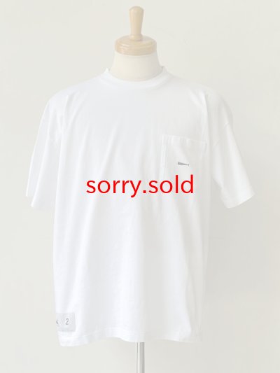 画像1: DESCENDANT / ディセンダント / CACHALOT ORGANIC COTTON CROP SS
