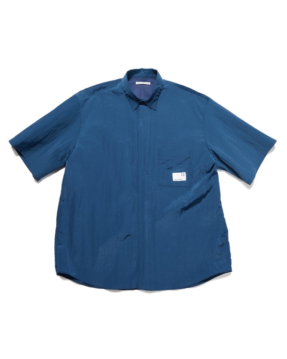 画像1: SALE uniform experiment / CRYSTAL NYLON VENTILATION SHIRT (1)