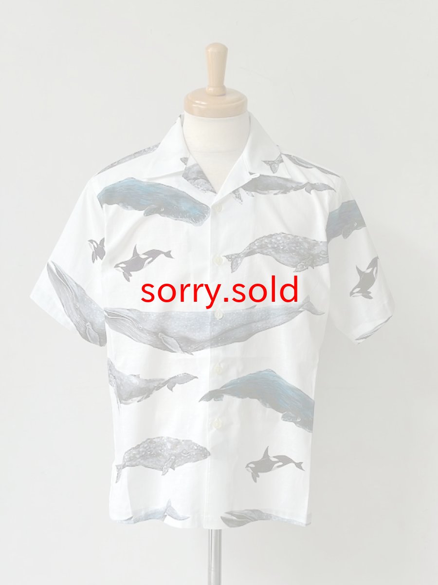 画像1: DESCENDANT / ディセンダント / SEAFARERS TEXTILE SS SHIRT (1)