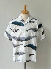 画像1: DESCENDANT / ディセンダント / SEAFARERS TEXTILE SS SHIRT (1)