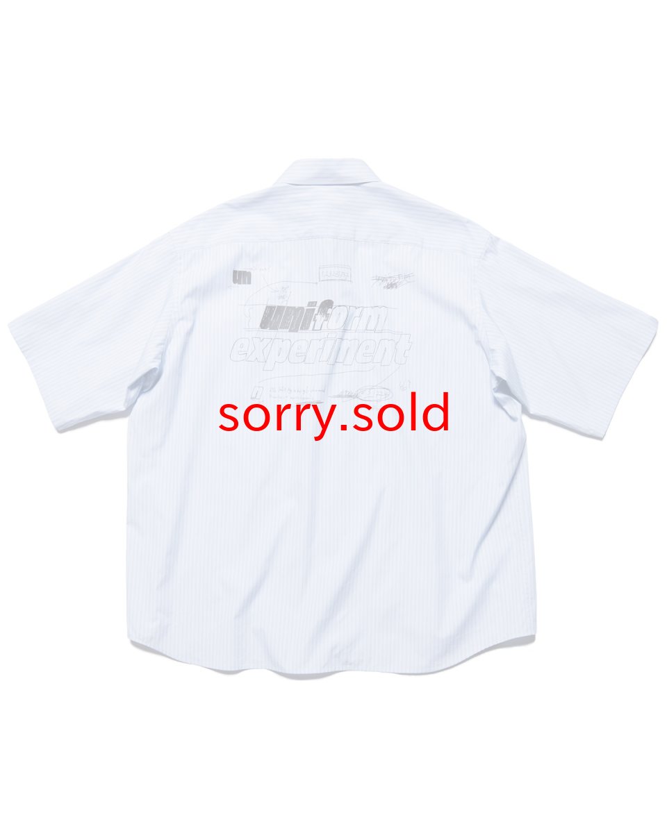 画像1: uniform experiment / IN-PROCESS PRINT S/S SHIRT (1)