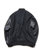 画像2: SOPHNET. / ソフネット / MELTON LAMBSWOOL VARSITY JACKET (2)