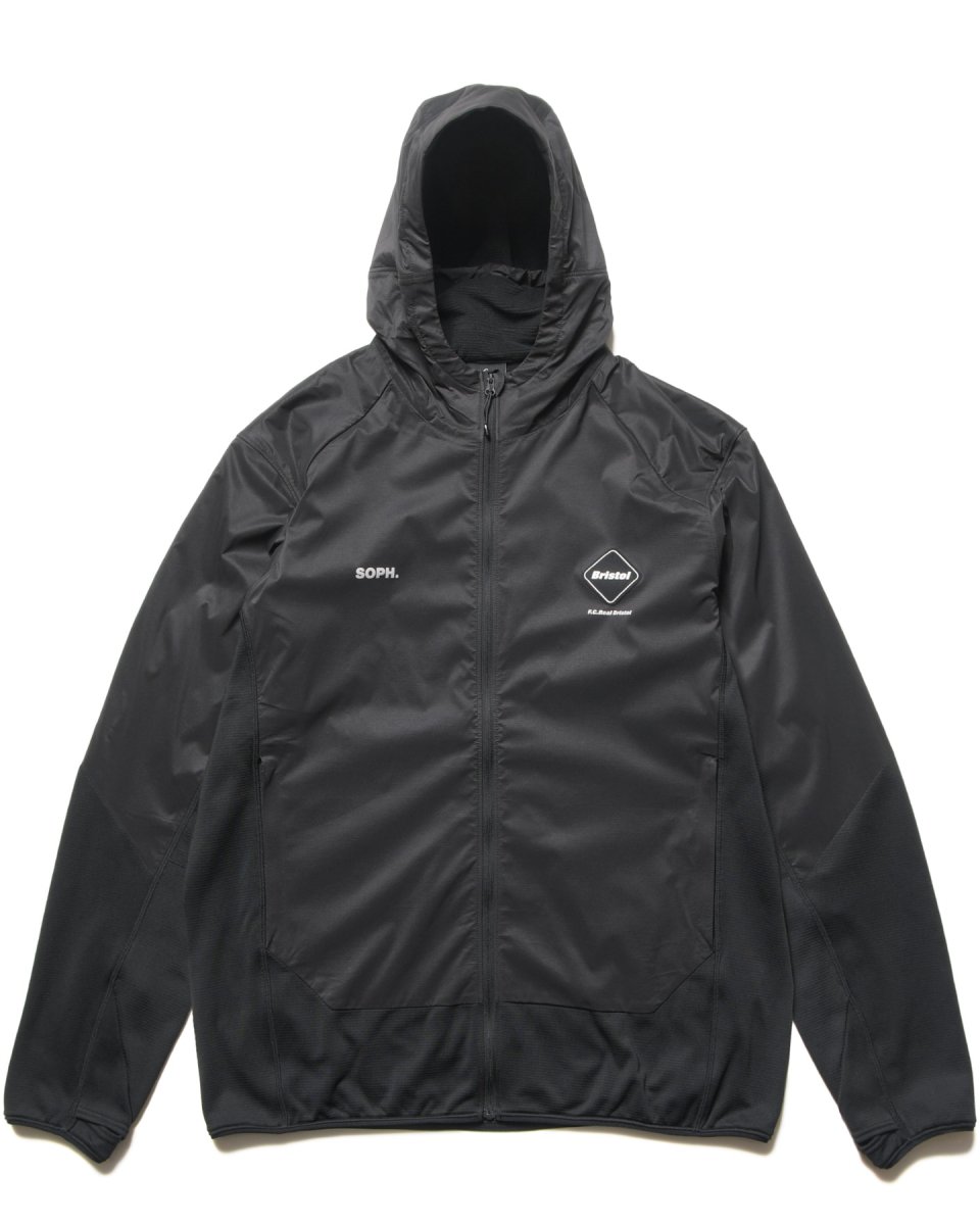 画像1: F.C.REAL BRISTOL / GRID FLEECE HYBRID HOODIE (1)