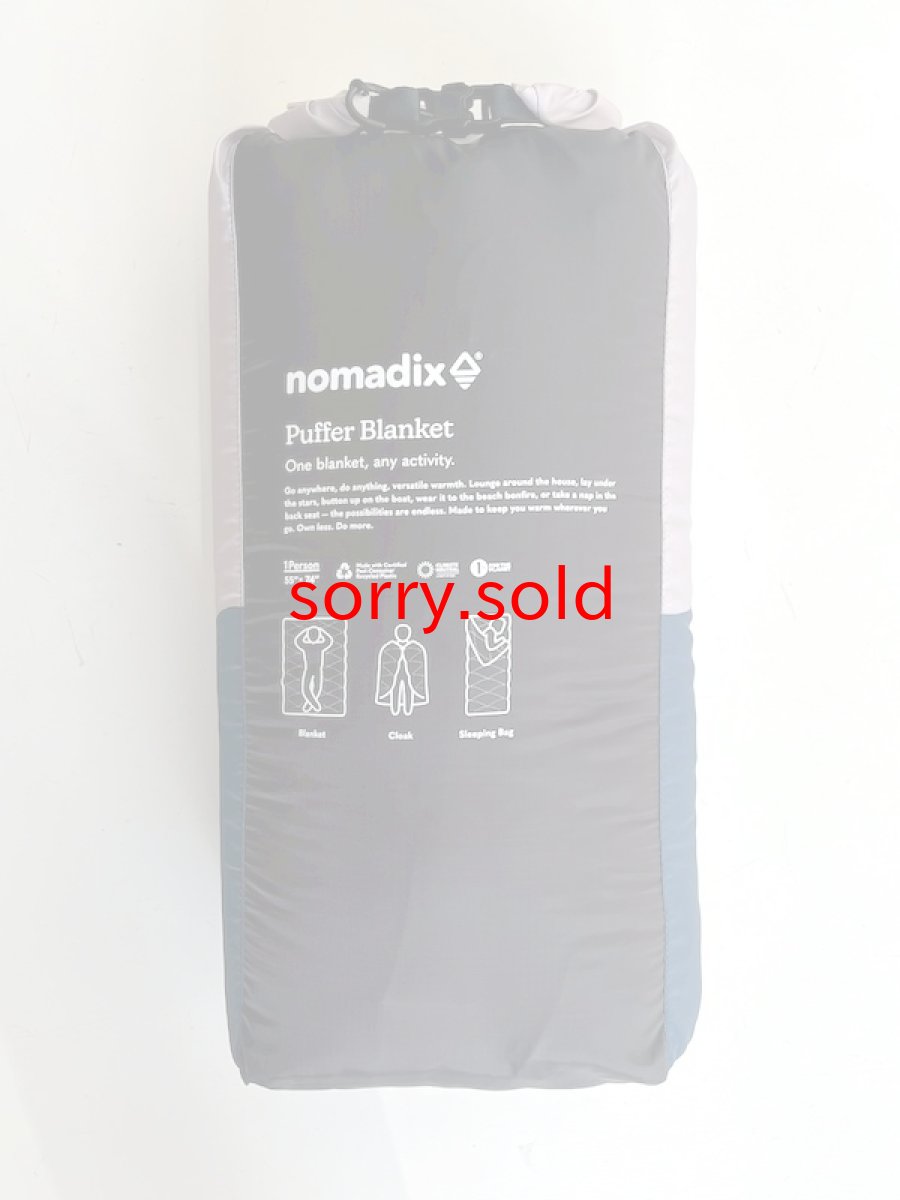 画像11: DESCENDANT / ディセンダント / SEAFARERS PUFFER BLANKET nomadix (11)