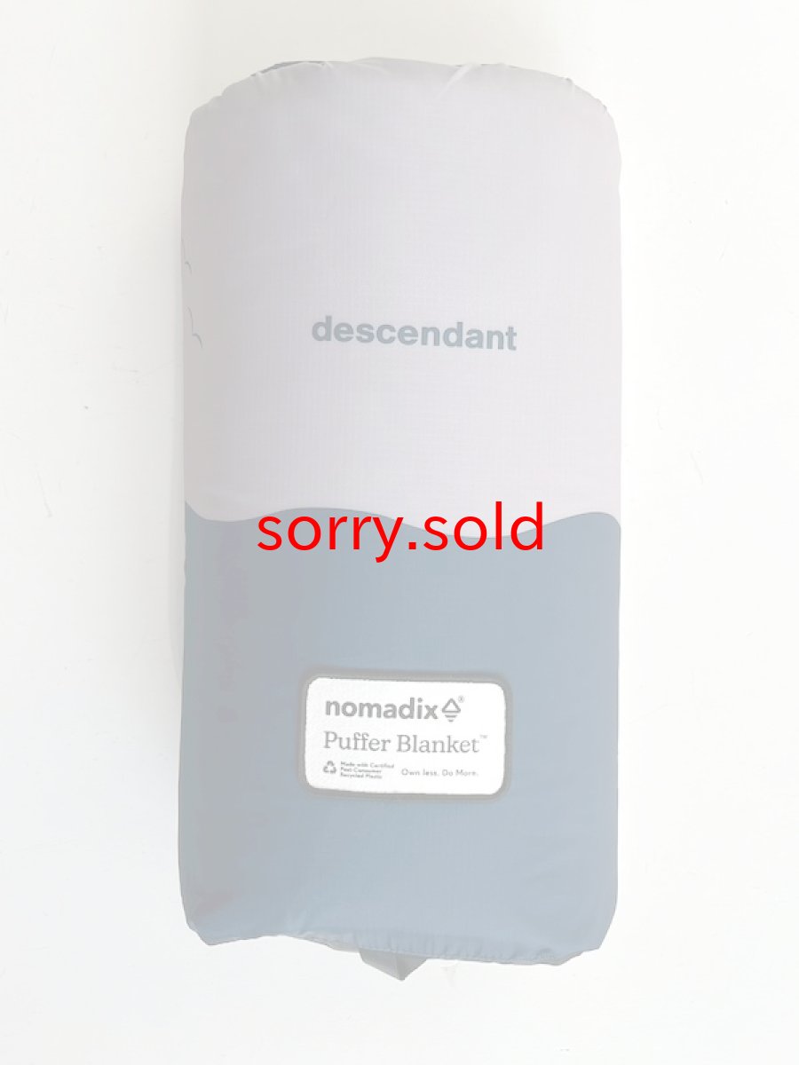 画像9: DESCENDANT / ディセンダント / SEAFARERS PUFFER BLANKET nomadix (9)