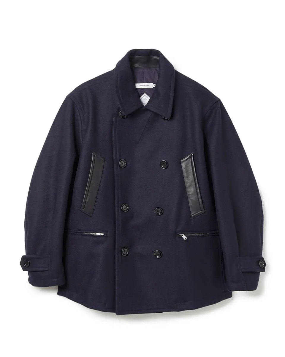 画像1: nonnative / ノンネイティブ / MARINER COAT W/N DOUBLE MELTON WITH WINDSTOPPER® (1)