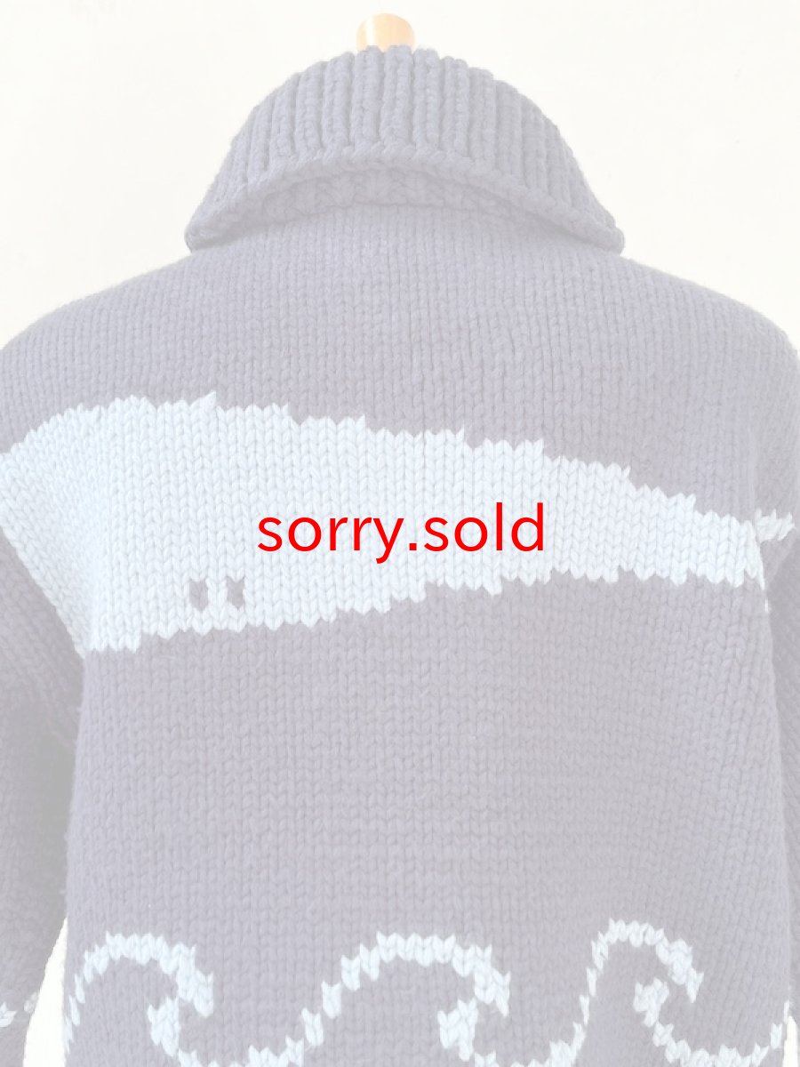 画像8: DESCENDANT / ディセンダント / CACHALOT COWICHAN SWEATER (8)