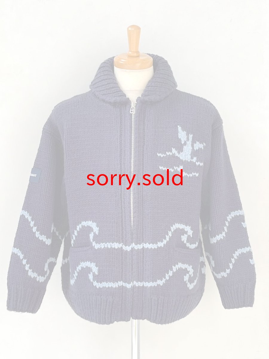 画像1: DESCENDANT / ディセンダント / CACHALOT COWICHAN SWEATER (1)