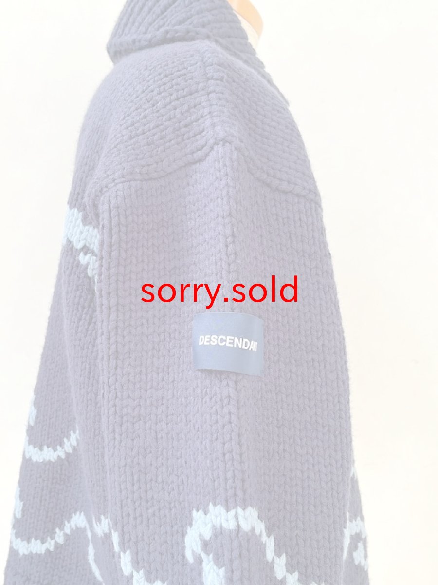画像6: DESCENDANT / ディセンダント / CACHALOT COWICHAN SWEATER (6)