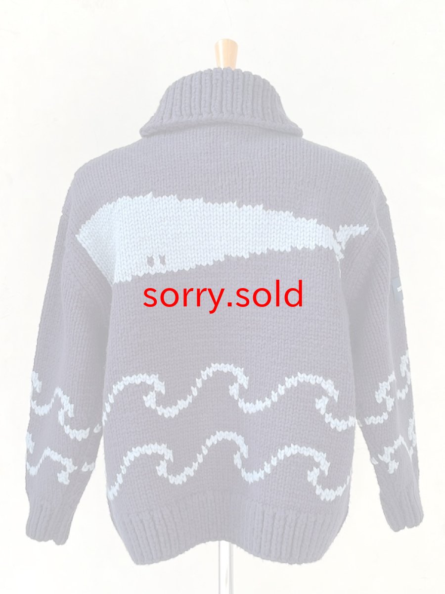 画像3: DESCENDANT / ディセンダント / CACHALOT COWICHAN SWEATER (3)